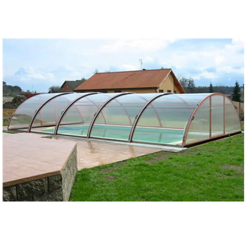 Fauteuil solaire automatique en verre personnalisé, chambre d'extérieur pour le jardin