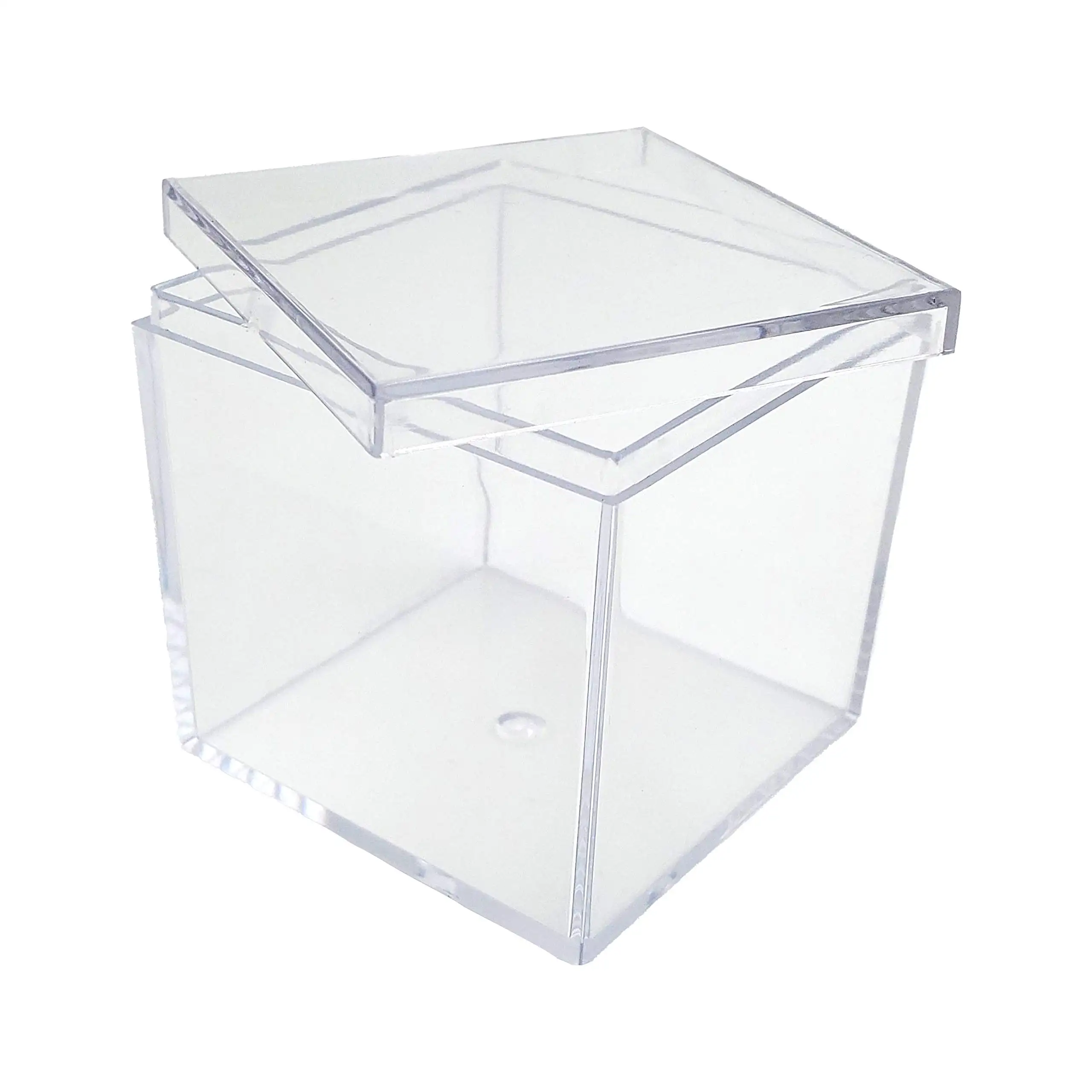 High Quality acrylic Box Transparent Magnet Box Lucite Book Acrylic Organizer Acrylic Display Case for Book Storage