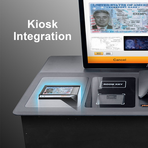 Plustek X-Cube Industrial Card <strong>Reader</strong> for Passport ID Card - OCR SDK Provide Scanner Driver License Terminal Kiosk ICAO <strong>DOC</strong> 9303 - Product Image 4
