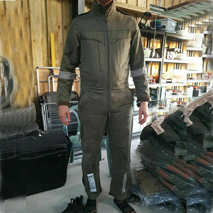 Mechanic Overall Coverall Work Boiler Suit Double Sided Zip Made of 100% Cotton