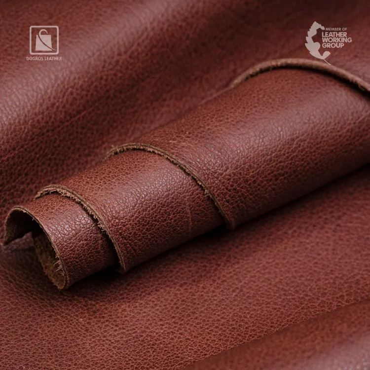 Matte Full Grain High Quality Buffalo Skin Vegetable Tanned Genuine Leather for Bulk Buyers