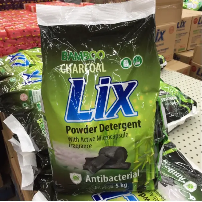 Lix Bamboe Houtskool Wasmiddel Poeder-Premium Kwaliteit Wasmiddel