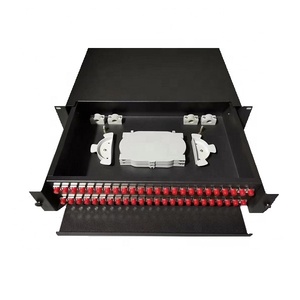 24 puertos ODF + 12 puertos Montaje en rack Marco de distribución óptica Patch Panel 19 \ "Red de telecomunicaciones Conectores Sc/Lc/Fc 19 Core - Product Image 5