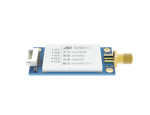 Módulo transceptor de datos inalámbricos SI4432, 433MHz, RS232, RS485, MODBUS100m