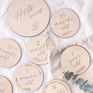 Multi-purpose <strong>Hello</strong> World Birth Sign Wooden - Product Image 4