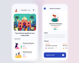 Erstklassige Tour Package Booking App Design | Android/IOS Travel Booking App | Tour Booking App Design - Product Image 5