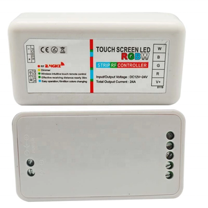 Touchscreen-LED RGB/RGBW-Controller 2.4G Drahtlose DC12-24V Touch RF-Fernbedienung für RGB/RGBW LED-Streifen-LED-Controller