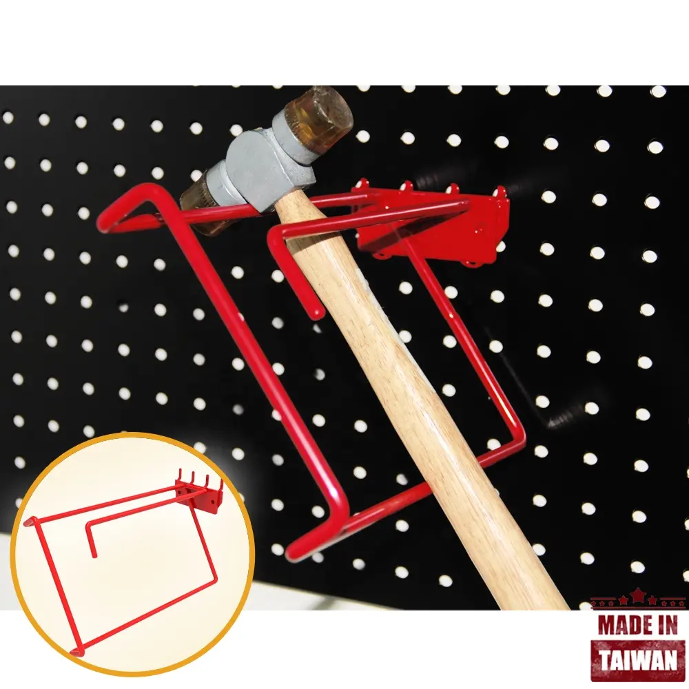 Hızlı Courser özel ağır Diy Metal çekiç tutucu Pegboard standı