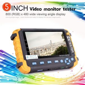 Probador de cámara de seguridad analógica, Monitor de 5 pulgadas, HD, 5MP, TFT, LCD, TVI, AHD, CVI, CVBS, CCTV, Cuatro en Uno, VGA, entrada MI - Product Image 2