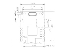 Taidacent STM32H7 400MHz 1MB 智能视觉检测摄像机彩色识别摄像机图像处理相机