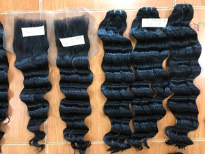 100% 未処理ヘアエクステンションキューティクルアライメントバージン人毛エクステンション - Product Image 5