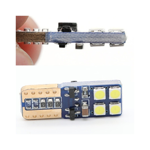 T10 8SMD 3030 yüksek parlaklık LED plaka aydınlatma ışığı yeni tasarlanmış 7 çeşit açık renk PA - Product Image 6