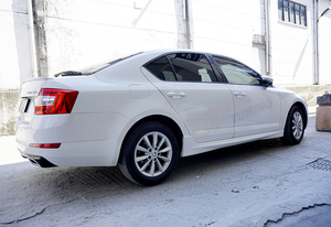 Octavia MK3 2012 - 2020 RS tarzı yan etek ham veya boyalı yüksek kaliteli plastik Octavia kiti Bodykit yan dudak bıçak