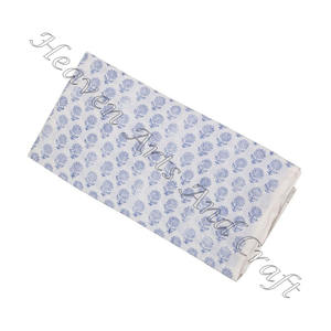 Bông Người Yêu Tay Khối In 100% Bông Vải Trọng Lượng Nhẹ & Thoáng Khí Cho Cậu Bé Của Ăn Mặc & Đồ Chơi Bìa Nhà Máy Tỷ Lệ Nhà Cung Cấp - Product Image 5