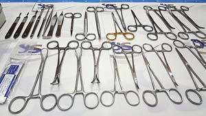 Spay Kit เครื่องมือผ่าตัดสัตวแพทย์,ชุดสัตวแพทย์ชุดกำจัดรังไข่ใหม่ CE - Product Image 2