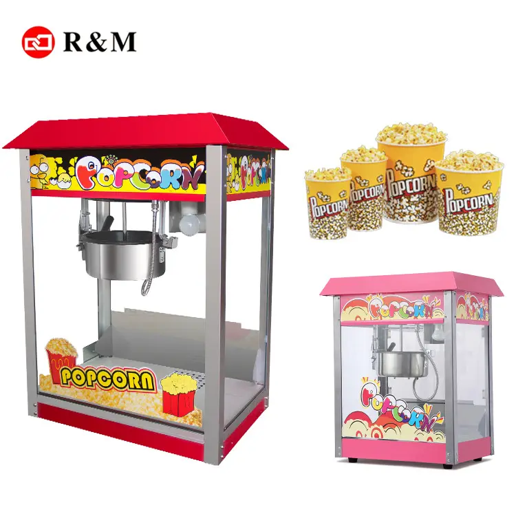 Mini macchina del popcorn ELETTRICO gas operated 16 once 8 once 8 16 20 oz oncia commerciale macchina per fare i popcorn usato vaso di pop corn makers