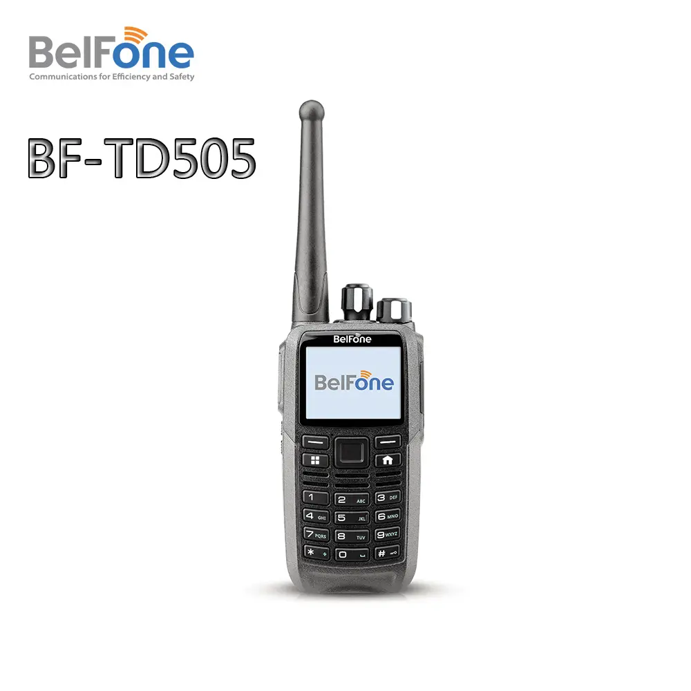 BF-TD505 radio Digital de dos vías con roaming, Pseudo baúl, 2 slot DMO true, transmitir la interrupción