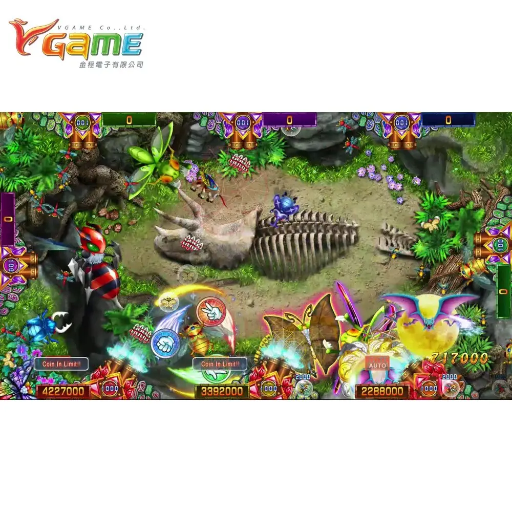 VGAME Board - IO Board-per la tavola di pesce-tiro di pesce con tema di insetti-giochi da tavolo da interni macchine per giochi Arcade