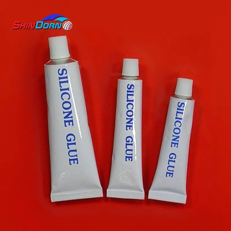 Small tube quick drying silicone rubber adhesive sealant