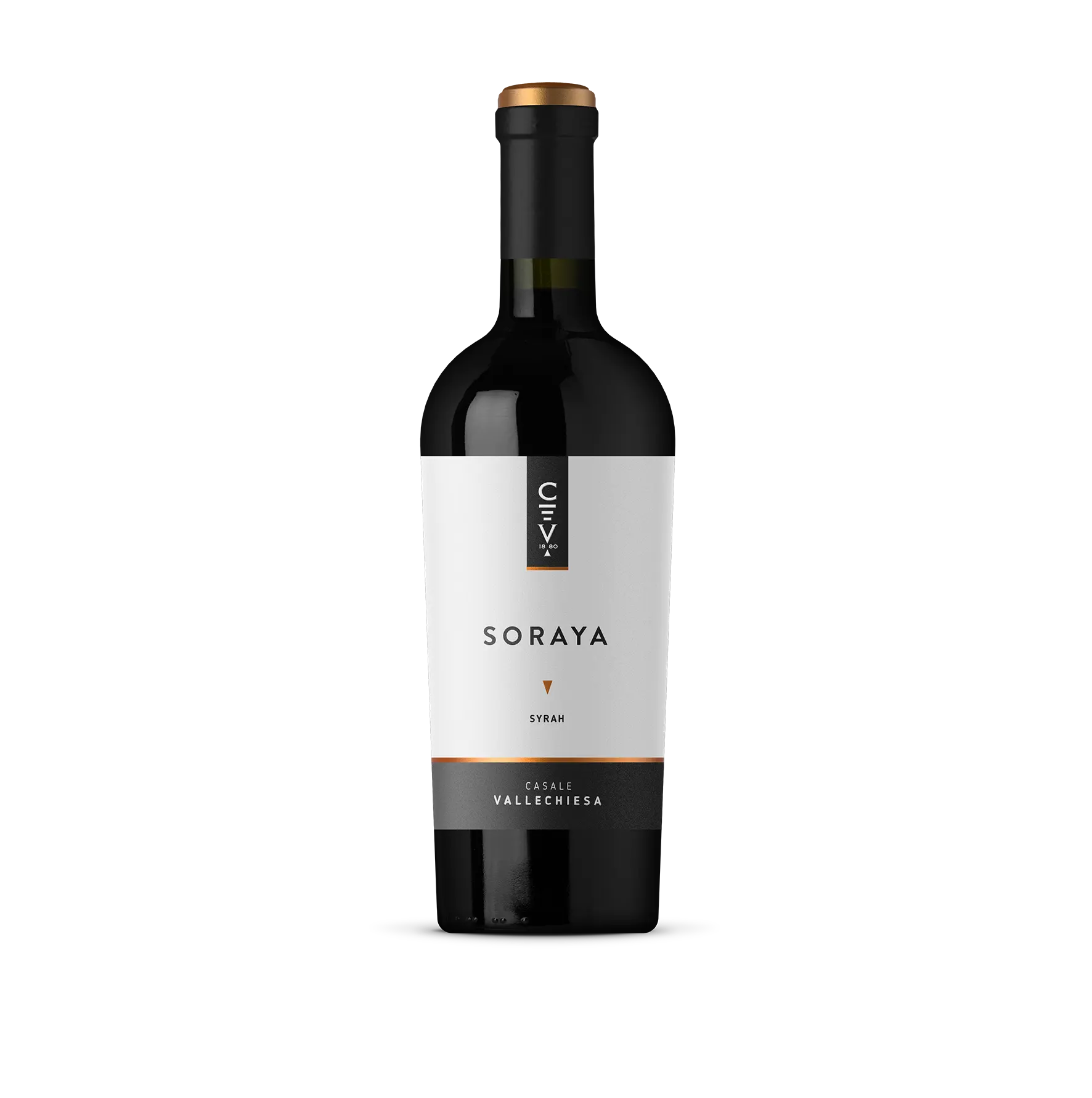 Dibuat Di Italia-SORAYA Syrah I.G.P. Freezer-Botol Kaca Anggur Merah-0.750 Ml Italia