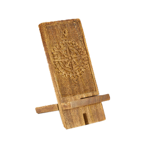 Multi-function Unique Wooden Phone <strong>Mount</strong> for Desk for Sale by Indian Exporters at Low Prices Wooden Mobile Phone - Product Image 5