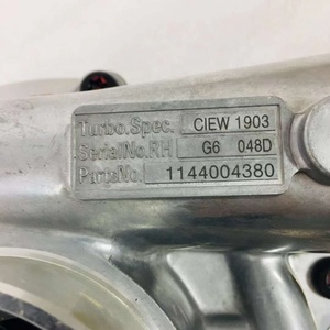 Dünya için RHG6 turbo ZX350 ZX330-3 EX330-5 6HK1 motor <span class=keywords><strong>VA570090</strong></span> 114400-4380 114400-4420 turbo