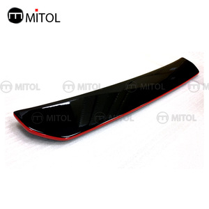 ST Style Rear Diffuser W/<strong>red</strong> Line for <strong>SUBARU</strong> WRX 15-on