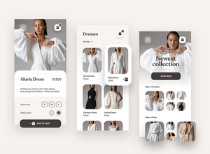 Pluripremiato App Mobile per negozi di abbigliamento Design di prim'ordine per il Software Android dei negozi di stoffa supportato sulla spedizione Online Mac - Product Image 6