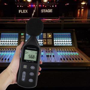 便携式数字声级计30-130dba，带A和C频率加权噪声分贝测试仪 - Product Image 3