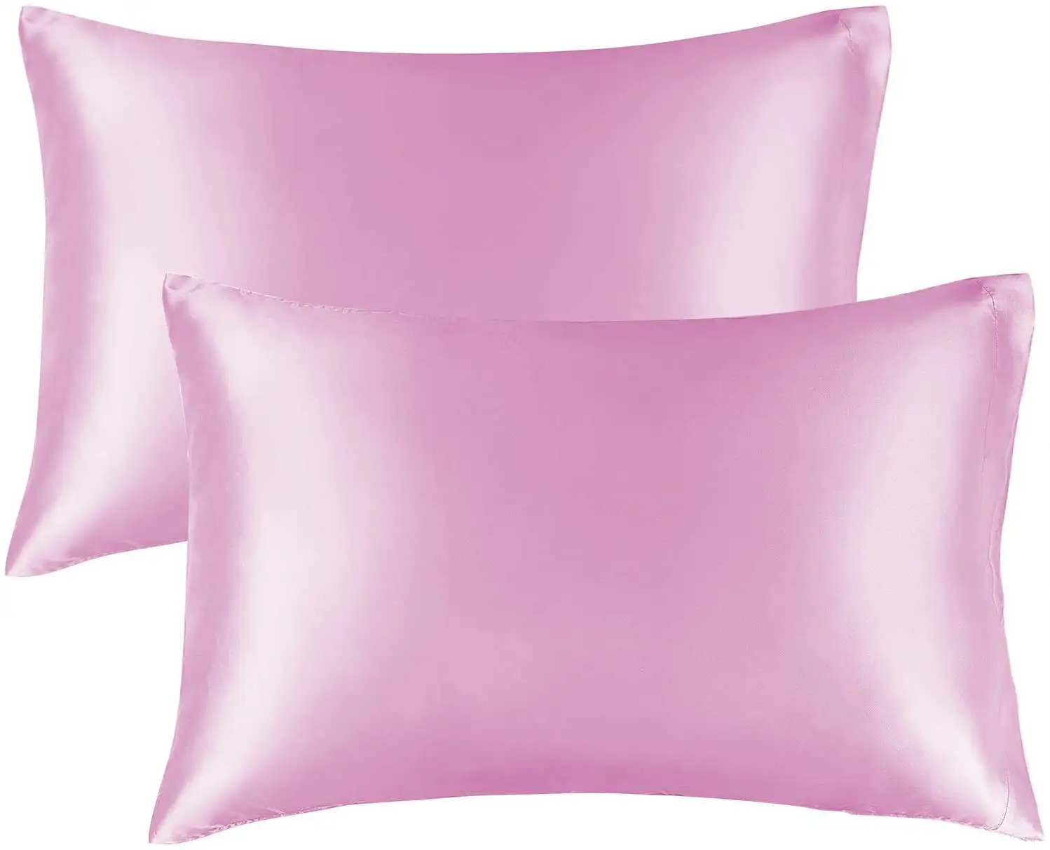 100% Natural Millbury Silk Pillow Cases Pink Pillow Cases Standard Size Soft Pillow Covers for Skin