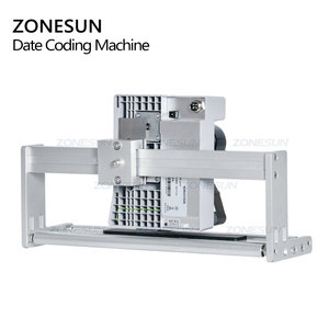 ZONESUN Halbautomati scher intelligenter Datums codierer Chargen produktions nummer Druck datum Codier maschine für Etikett ier maschine - Product Image 6