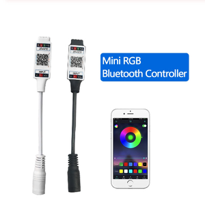 RGB Regolatore DC 5V 12V 24V Mini Controller di Musica Luce Regolatore della Striscia Di RGB RGBW HA CONDOTTO LA Striscia