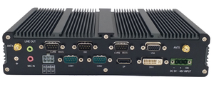 Industrial PC <strong>Embedded</strong> Computer SD3611-POEX Intel Gen 6 Core I7-6600U CPU with 4x POE Ports Industrial Computer PC - Product Image 2