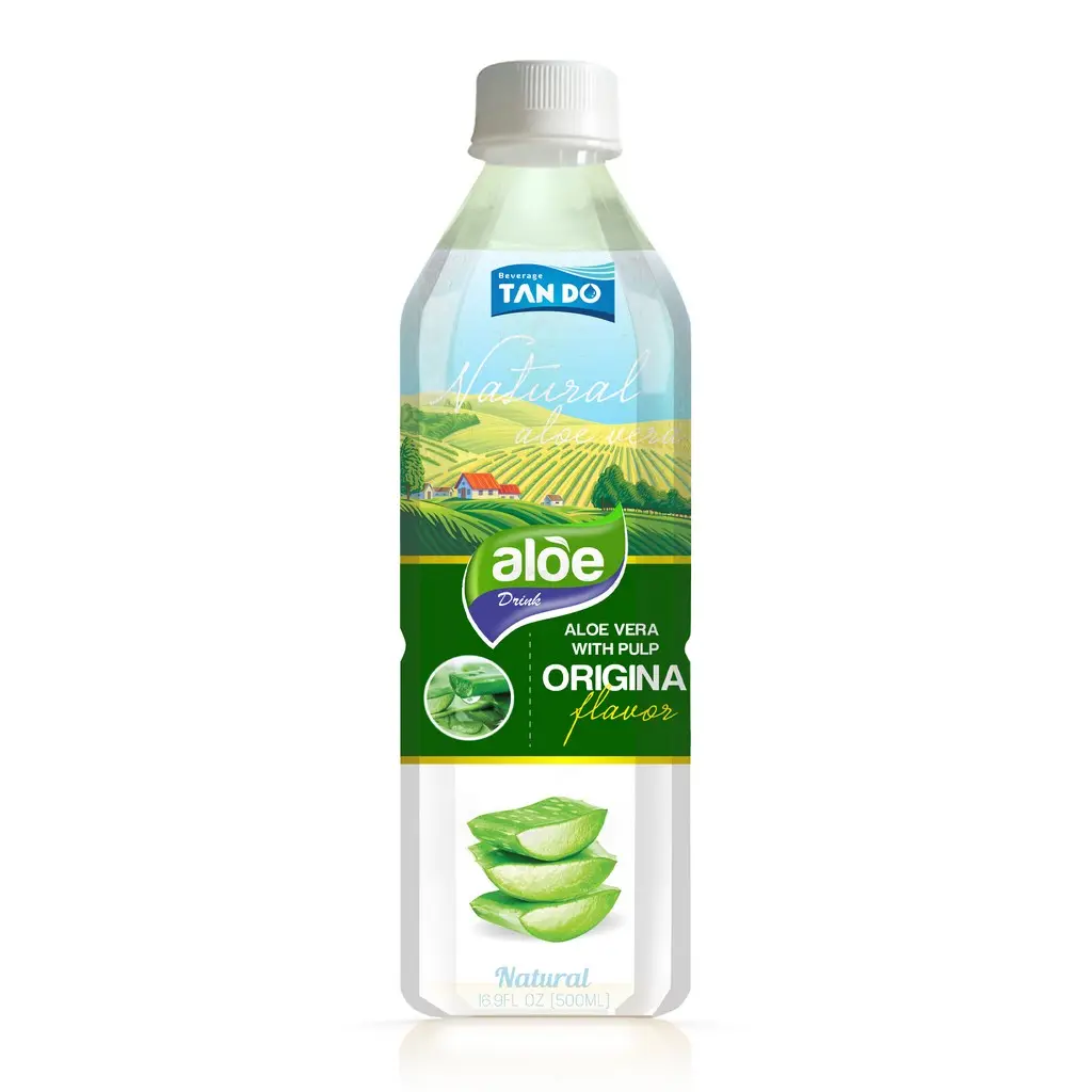 Bouteille d'aloe Vera 500ml pour boisson, boisson fraîche, qualité supérieure, livraison gratuite