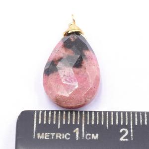 Rhodoniteペアシェイプスターリングシルバーワイヤーラップペンダント手作りジュエリー誕生石10月<span class=keywords><strong>11</strong></span>月干支おうし座天びん座