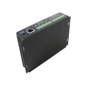 Inalámbrico red Dante interfaz 4 en 4 transmisor de audio independiente con control de volumen por canal DC12V o PoE - Product Image 2