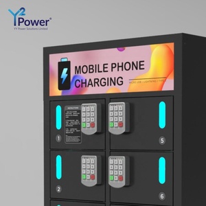 Klasik 8 Bay Pin kodu hızlı şarj kamu cep telefon şarj dolabı PL-L08A-Y2 Y2Power cep telefonu şarj cihazı restoran için - Product Image 5