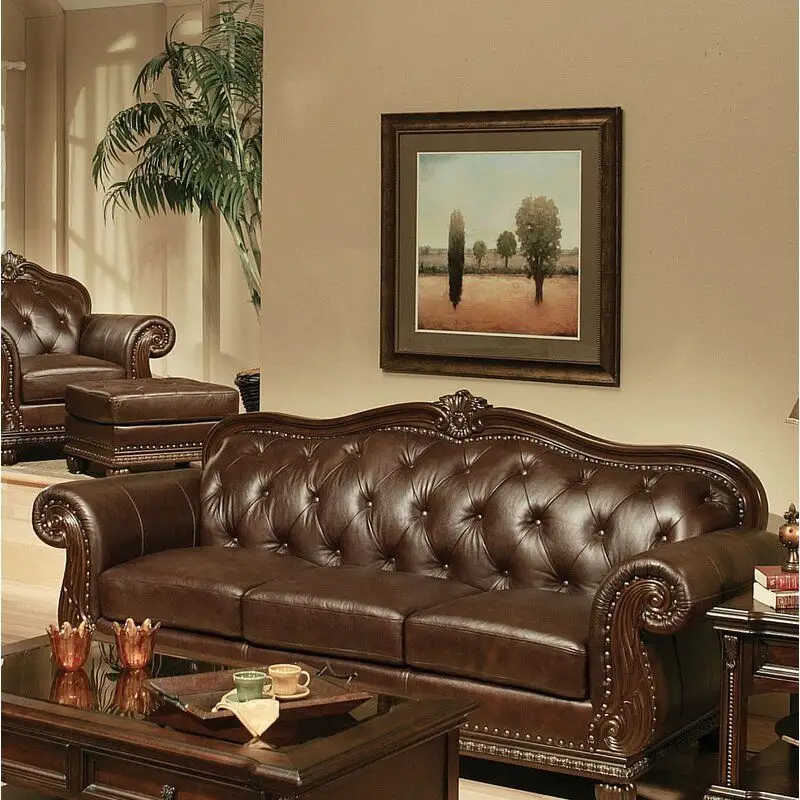 Conjunto de sofás de estilo moderno para sala de estar, nuevo diseño, estilo europeo a la moda