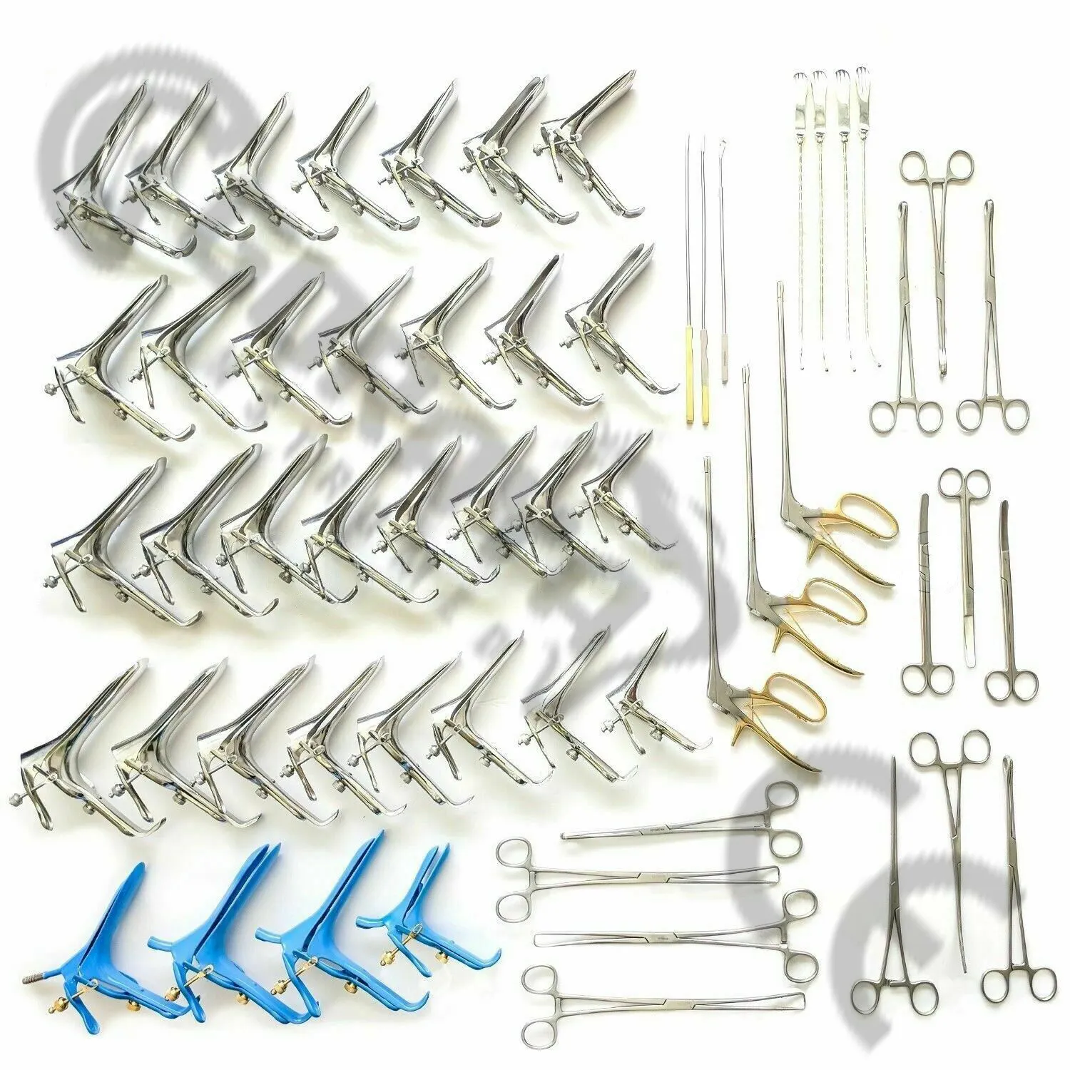 OFFRE SPÉCIALE GORAYA ALLEMAND ÉNORME Lot De OB GYN Forceps D'INSTRUMENTS Spéculum Chirurgical Gynécologie Médicale APPROUVÉE D'oin de la CE