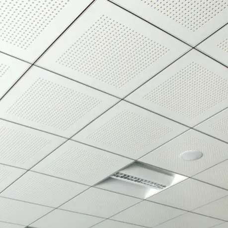 Systèmes de plafond suspendu Grille de plafond et systèmes de montage en surface Grilles en T Barre en T Matériaux pour cloisons sèches