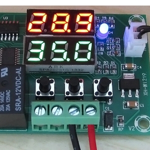 XH-W1219 DC12V Dual LED Digital Display Thermostat <strong>Temperature</strong> <strong>Controller</strong> Regulator Switch Control Relay <strong>NTC</strong> <strong>Sensor</strong> Module - Product Image 4