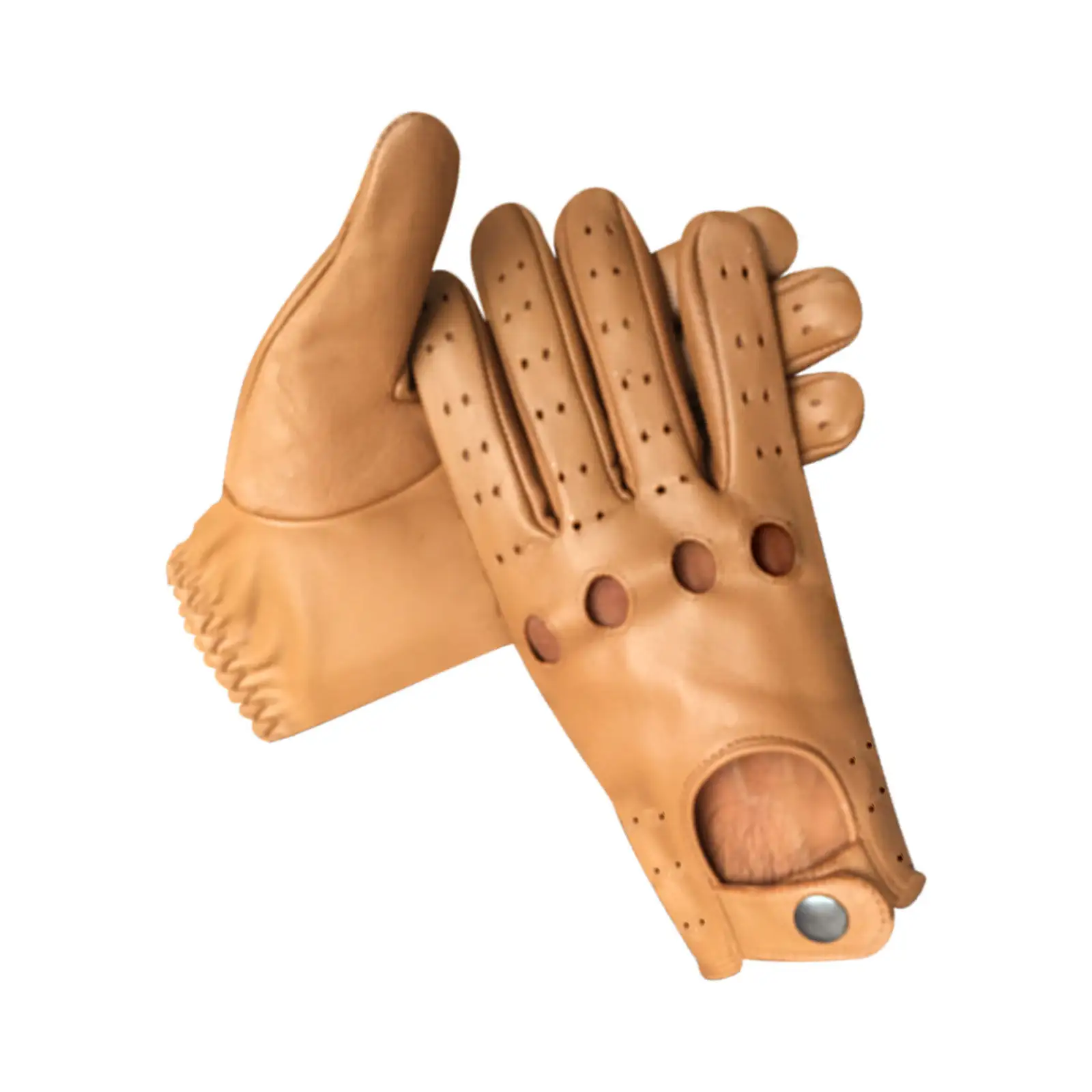 Guanti per auto in pelle stile moda protezione solare che guidano il produttore di guanti da guida in pelle da uomo di guanti City