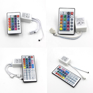 DC 12V 24V LED RGB Fernbedienung 24Key 44Key Mini IR RGB LED Strip Controller Fernbedienung 24key 44key IR LED Controller - Product Image 2