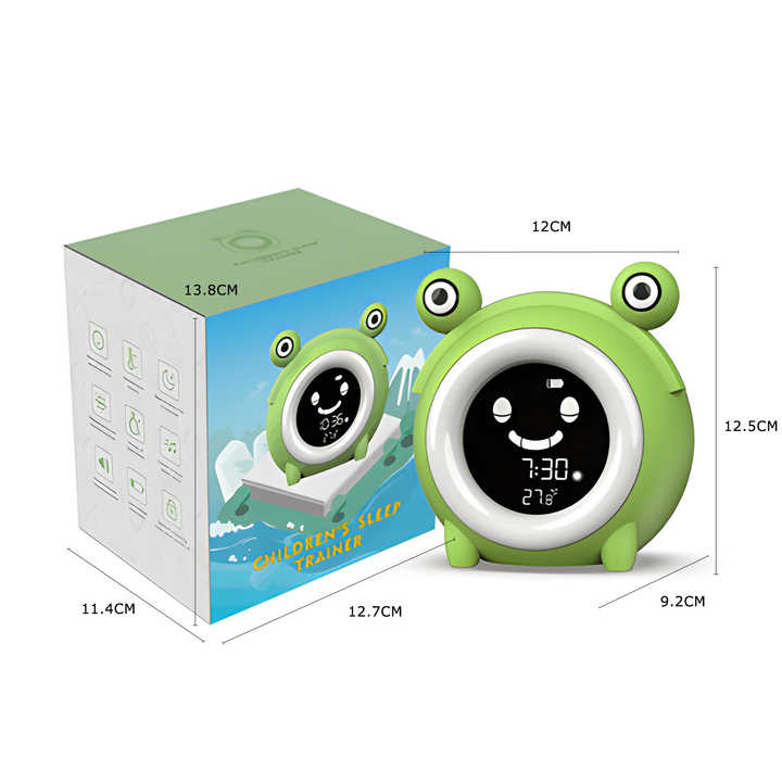 K703 Hot Sell Cute Baby Cartoon Ok to Wake Gro Alarm Children Sleep Trainer Learning Clock for Kids