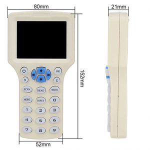 10周波数RFIDカードコピー機IDICリーダーデュプリケータープログラマーNFC - Product Image 3