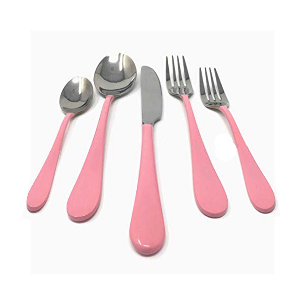 Silver & Pink