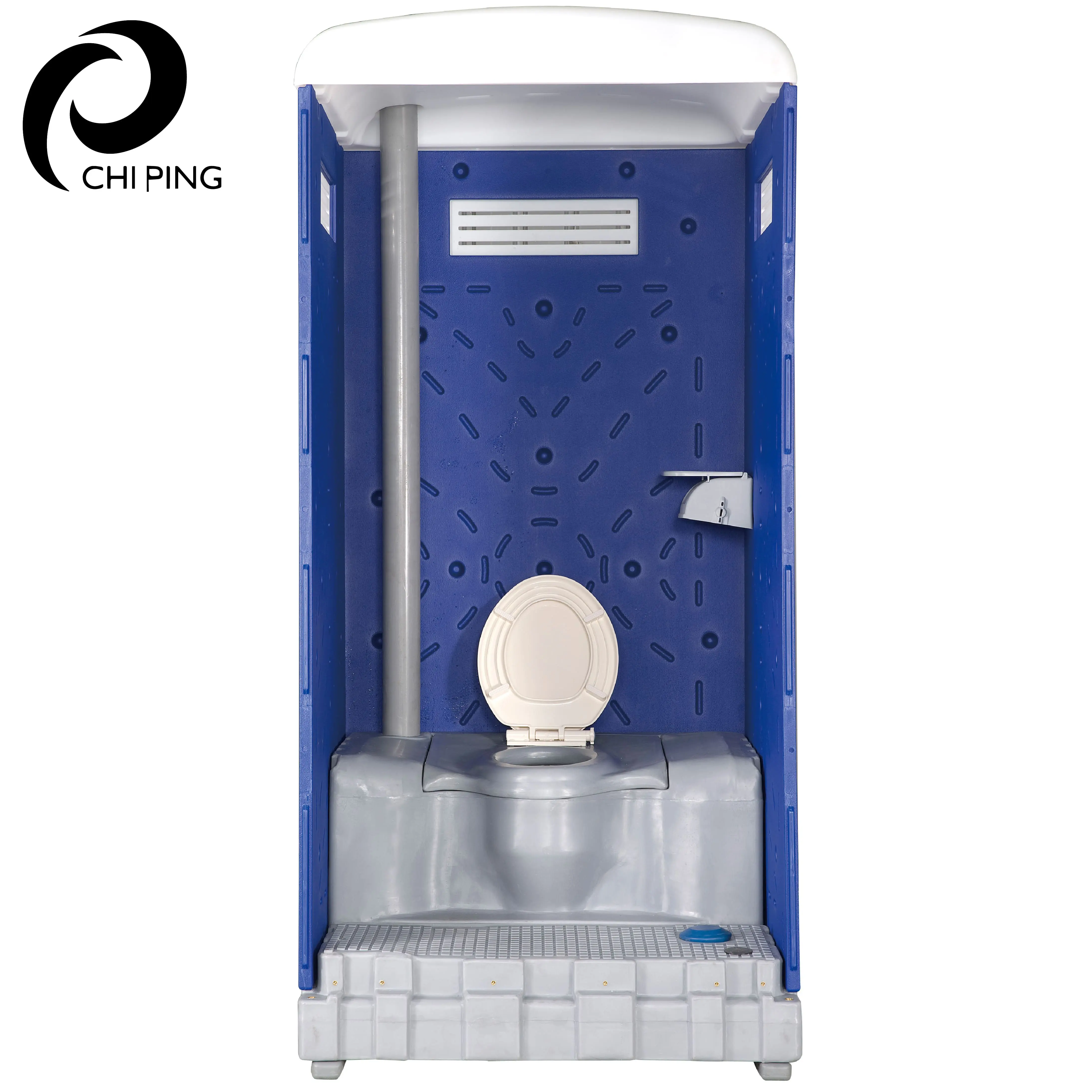 plastic hdpe moving porta potty mobile vip toilet