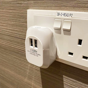 3 Brightness Touch Sensor Controlled LED Day Light Colour Light Night 3.4 Amp <strong>17W</strong> Fast Charge USB Wall <strong>Charger</strong> with Two USB - Product Image 1