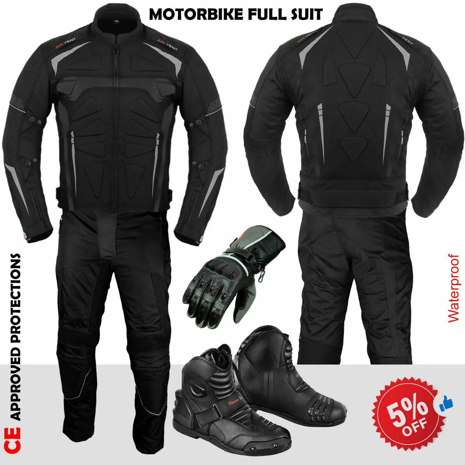 Extérieur coupe-vent Sport vélo équitation costume étanche moto Textile pantalon veste moto course costume pour les cavaliers