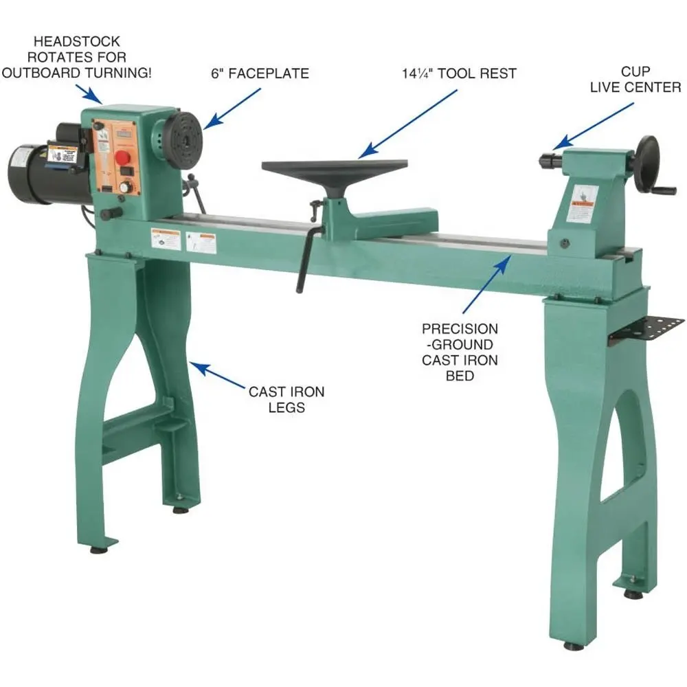 Woodiy Venta caliente nueva condición de calidad europea CE profesional torno de madera/Mini torno de madera WL-1642